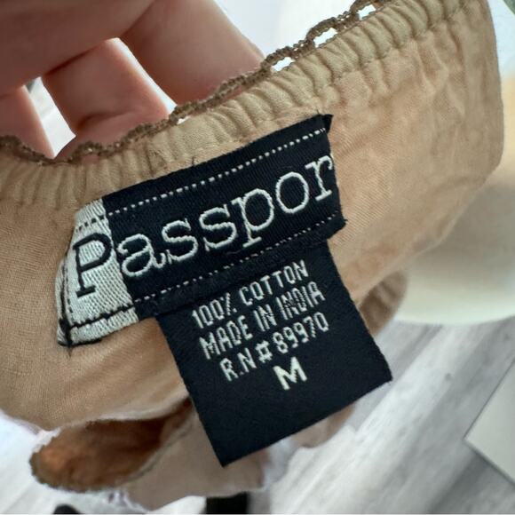 Y2K Boho Lace Midi Skirt Taupe Brown Tiered Ruffle Peasant Cottagecore Fairycore - Picture 5 of 7